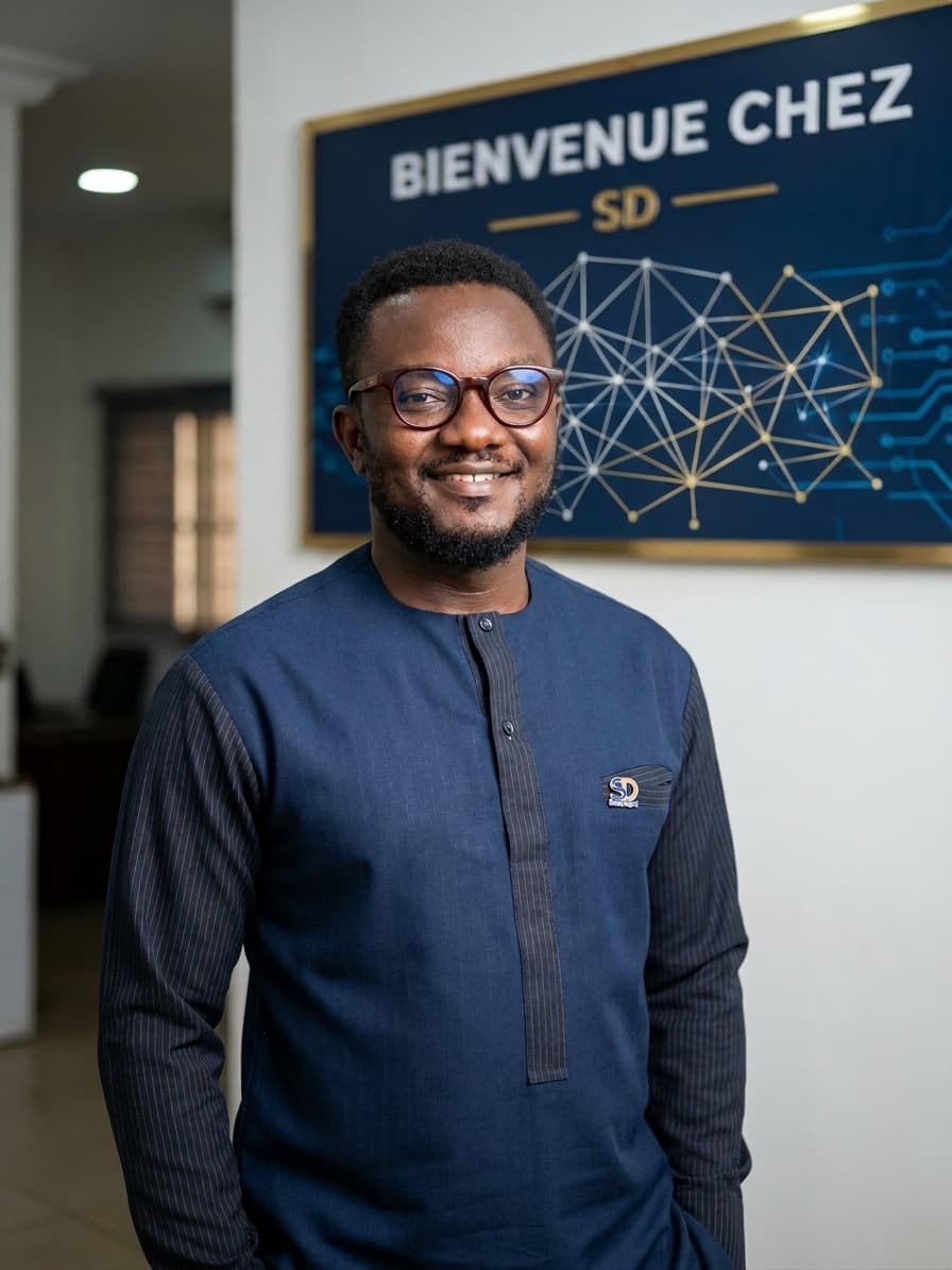 Portrait d'Abdoulaye Sidibe, consultant tech a Abidjan